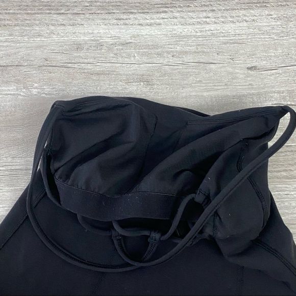 Lululemon Black Strappy Back Built in bra Tank Top - Picture 5 of 7